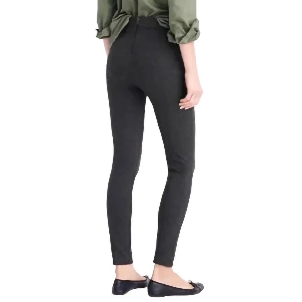 J.Crew Pixie Pant in‎ Stretch Ponte Medium Htr Grey